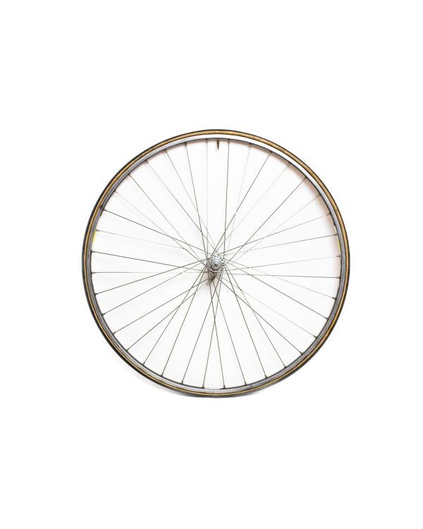 Campagnolo Front Wheel - Silver/Gunmetal Grey