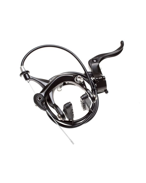 6KU Front Brake Caliper & Lever - Black