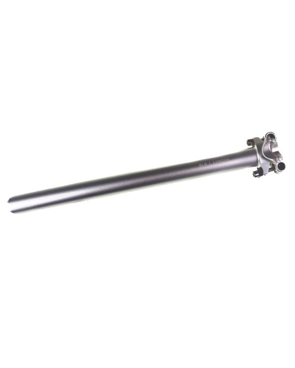 BLB Groove Seat Post - Matt Silver